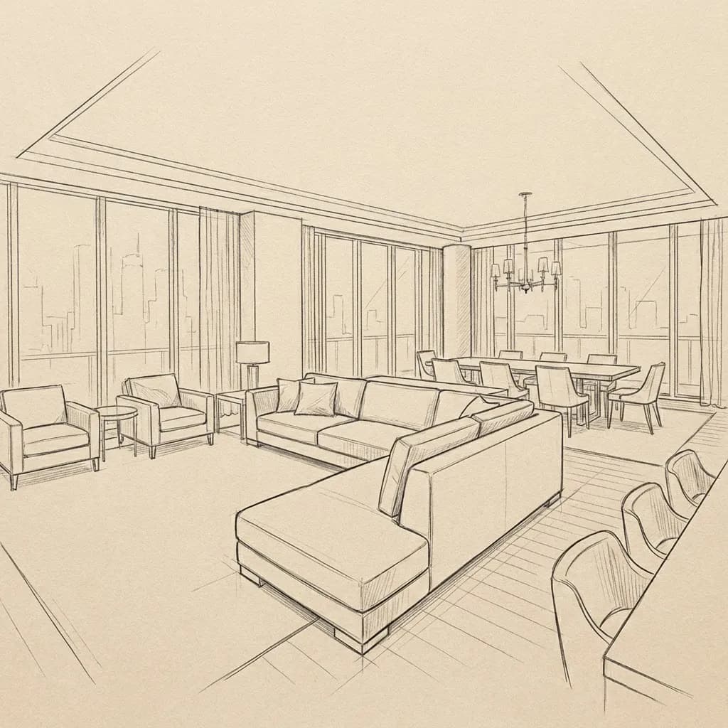 Recorregut interior 3D IA en vídeo - input