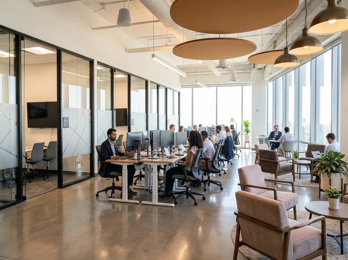 Révélation d'espace de bureau