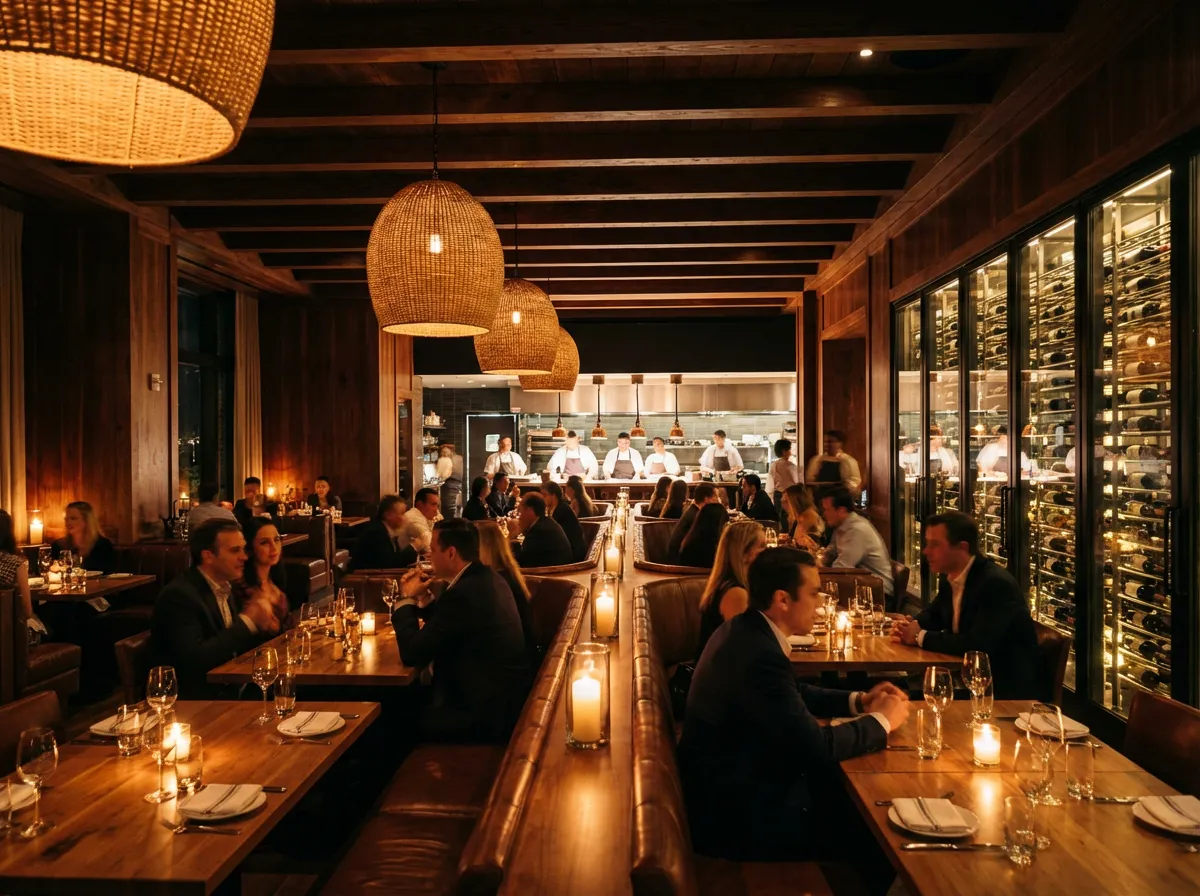 Interior de restaurant