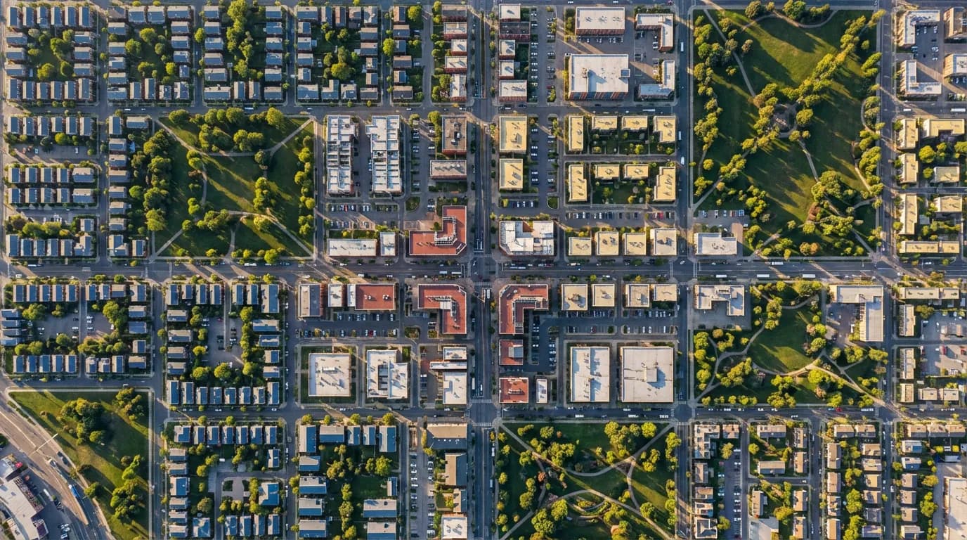 AI Aerial Rendering from a Bird's Eye View - after