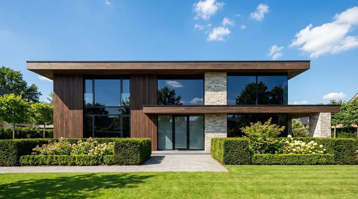 AI Day to Night Changer for Architectural Renders - before