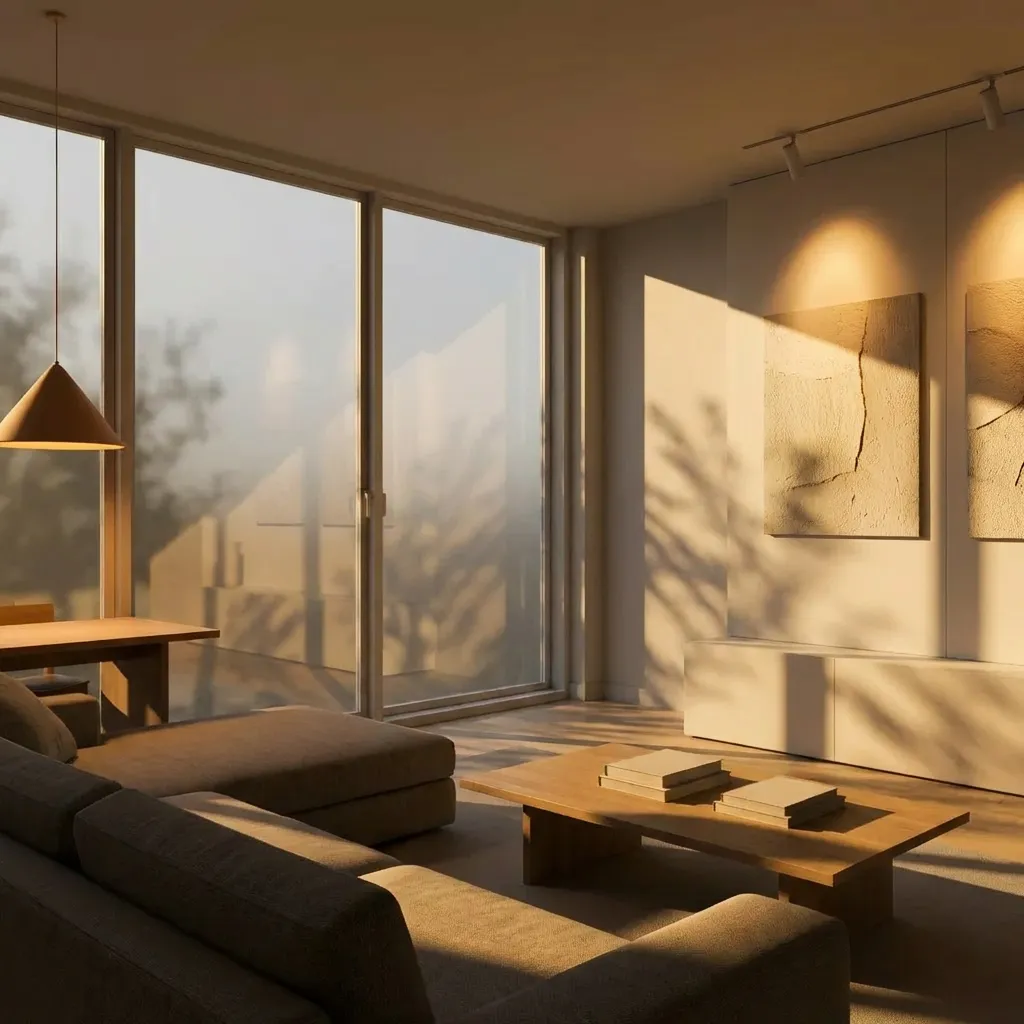Regolazioni Illuminazione IA per Render Architettonici Luce Perfetta - result
