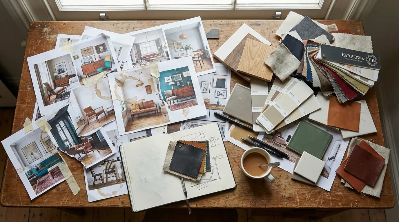 AI Mood Board Generator for Architecture & Design - before