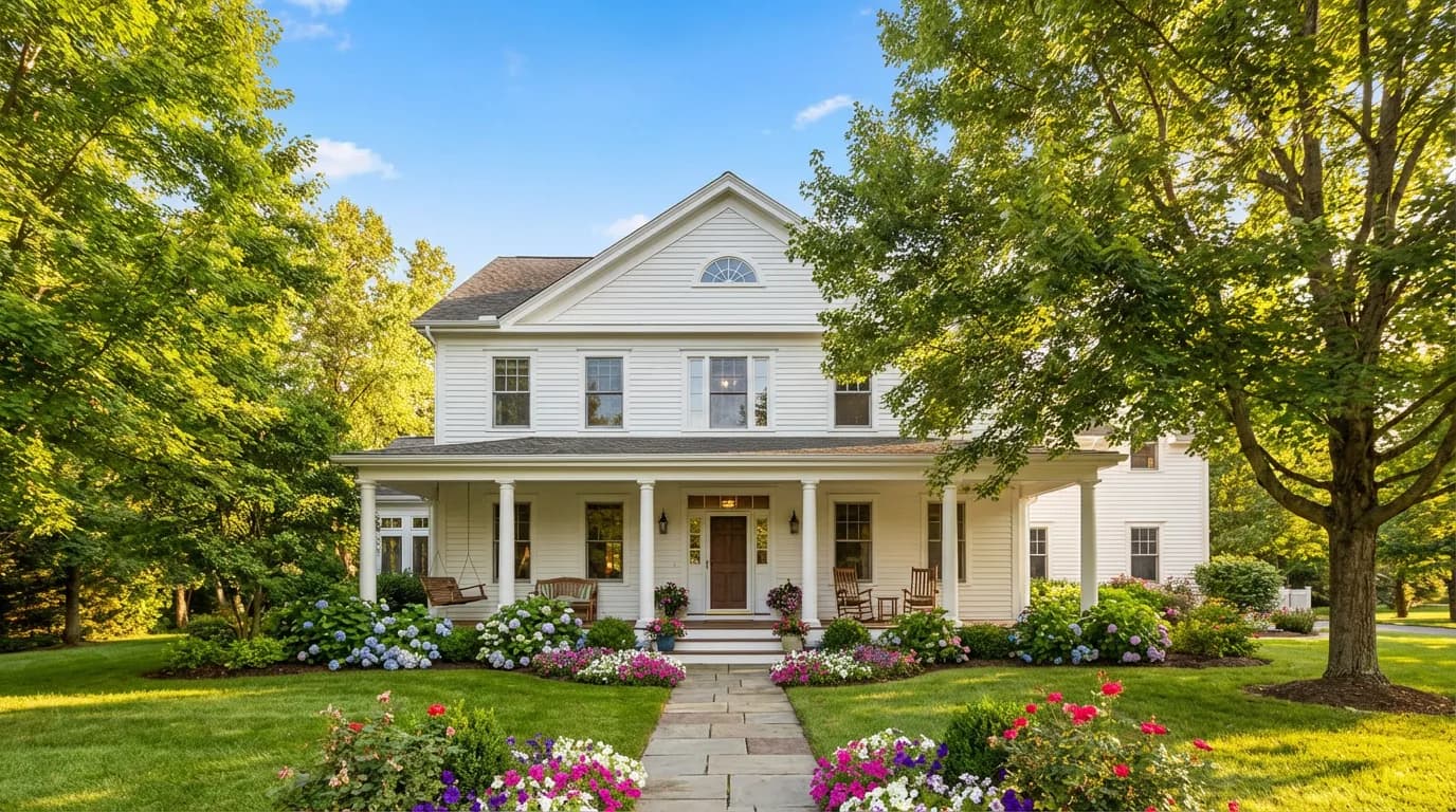 KI-Jahreszeitenwechsel für Architektur-Visualisierung - before