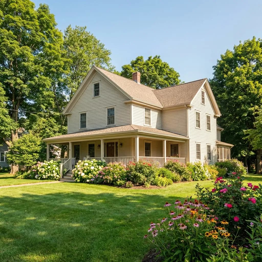 KI-Jahreszeitenwechsel für Architektur-Visualisierung Jede Jahreszeit - input