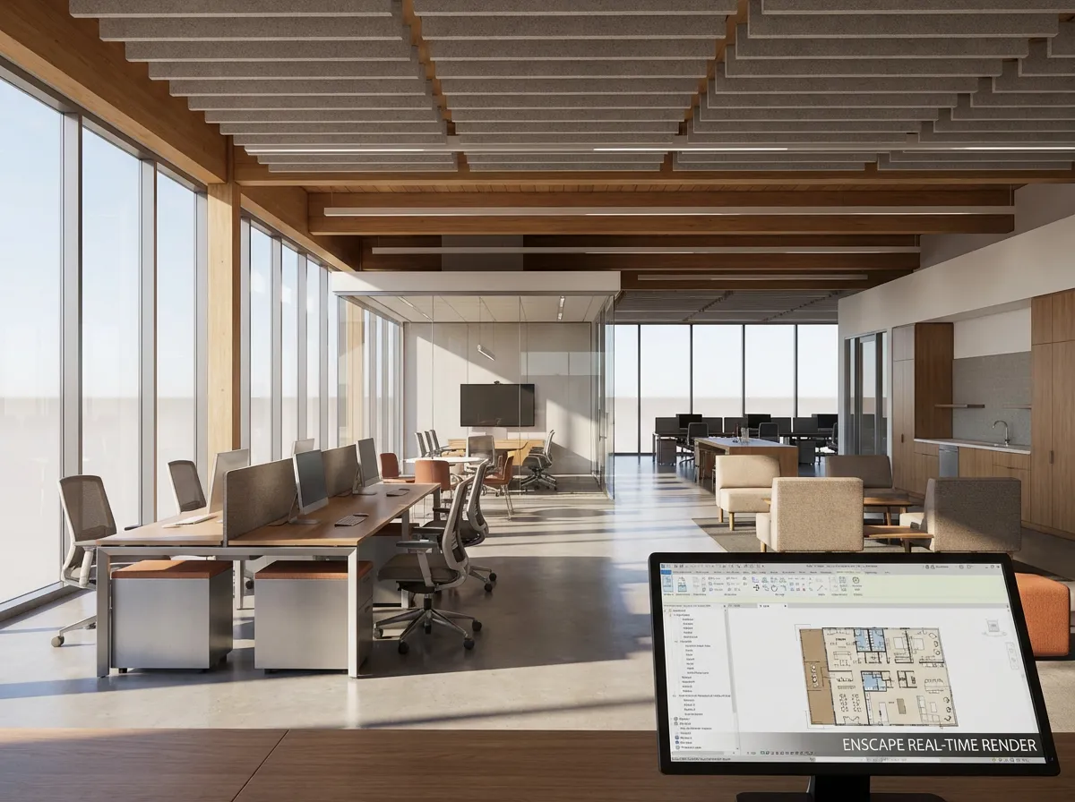 Render Modello Revit
