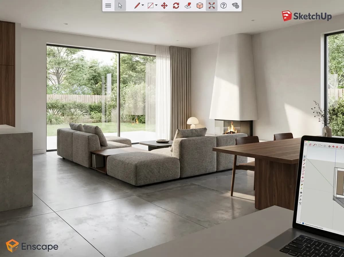 Esterno SketchUp