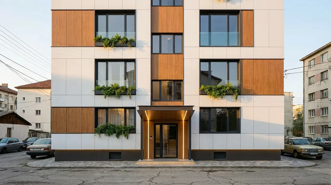 Redesign Building Fronts with Home Facade Design AI - after