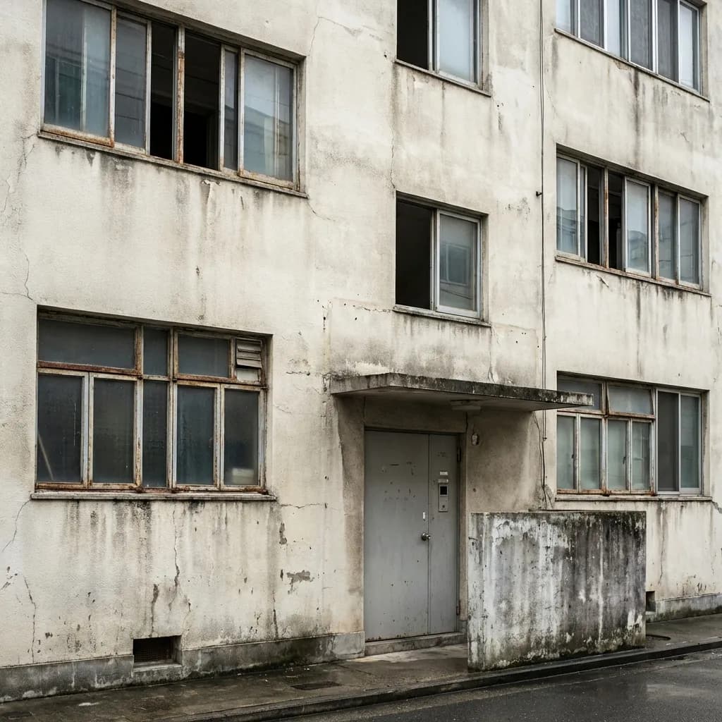 用建筑立面设计AI重新设计 建筑正面 - input