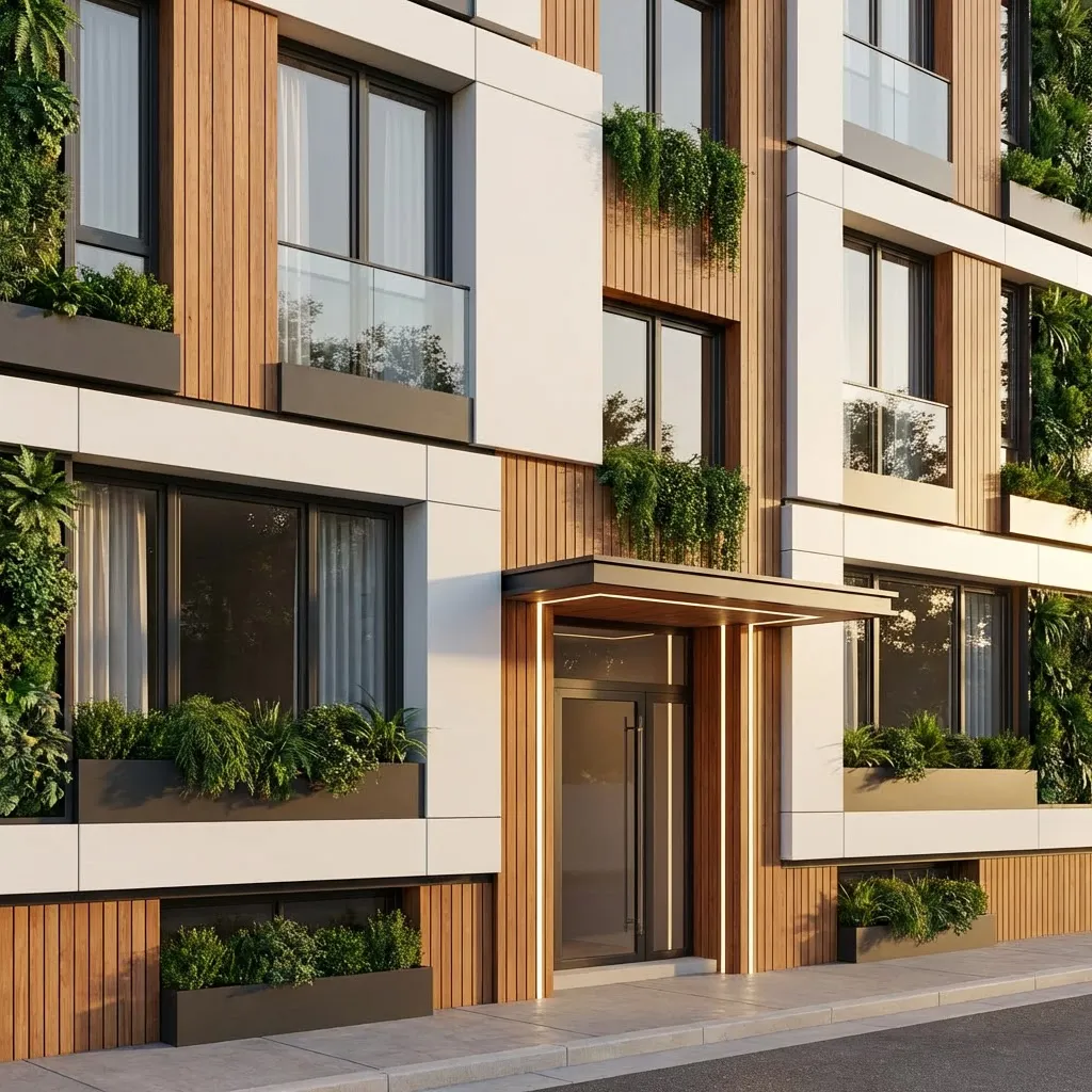 Ridisegna Fronti Edificio con Design Facciata Casa IA Fronti Edificio - result