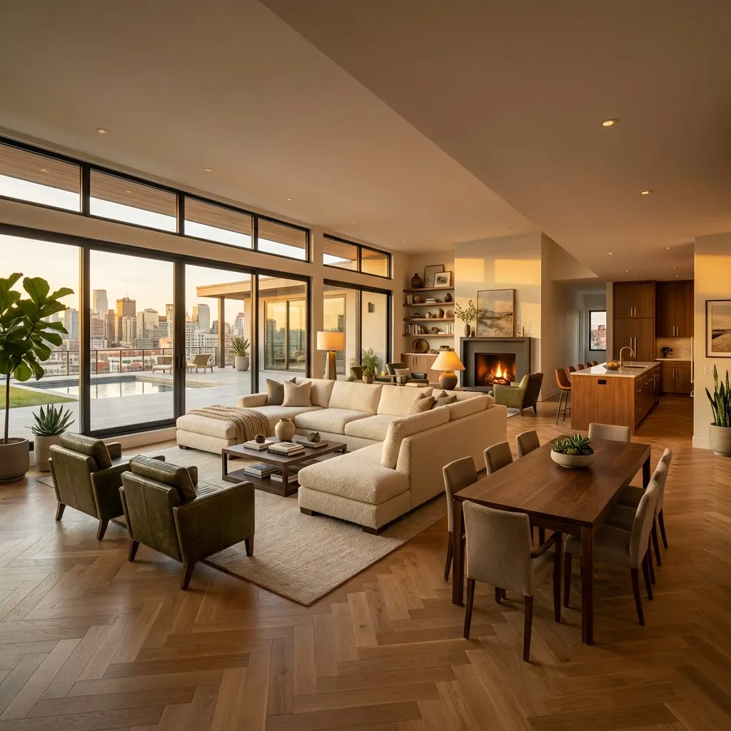 Render de Design de Interiores com IA em Segundos Espaços Impressionantes - result