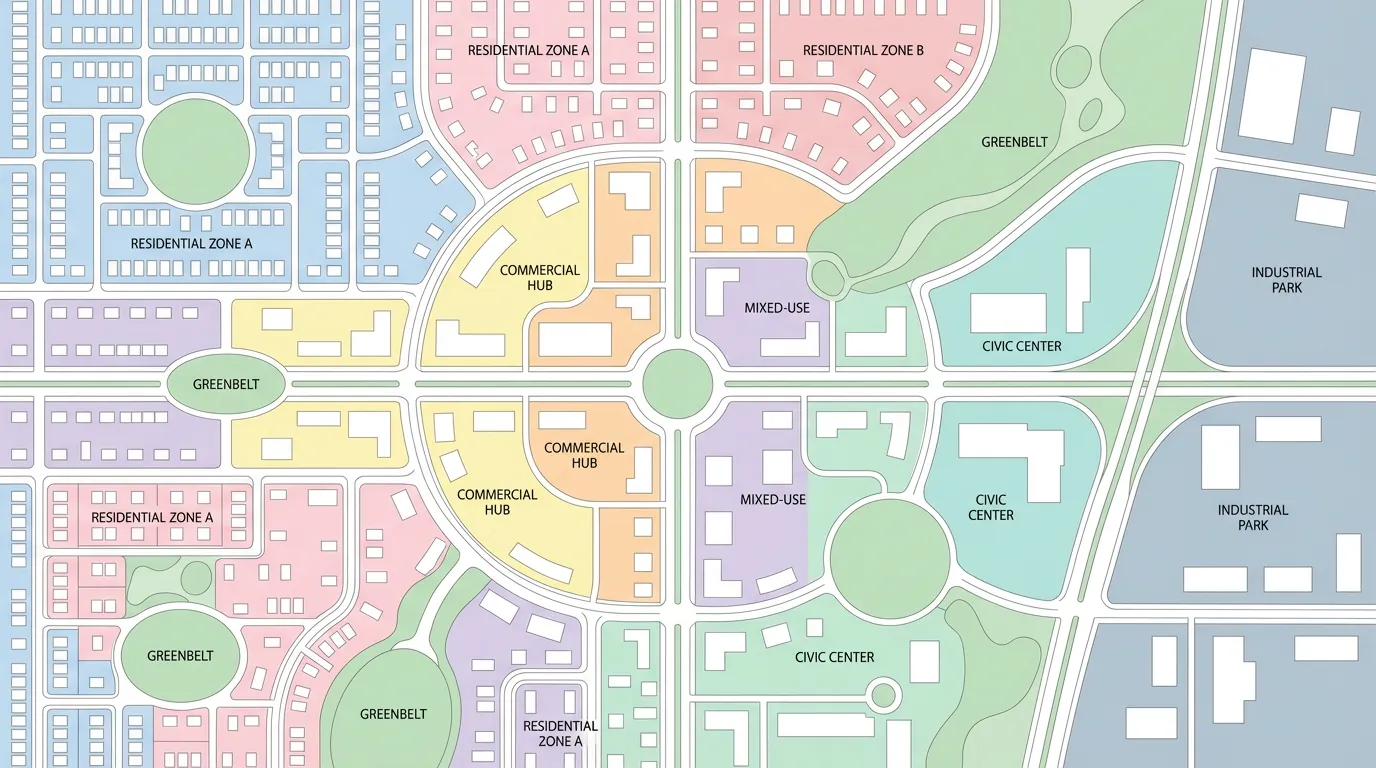 Plan Directeur IA pour Visualisation d'Urbanisme - before