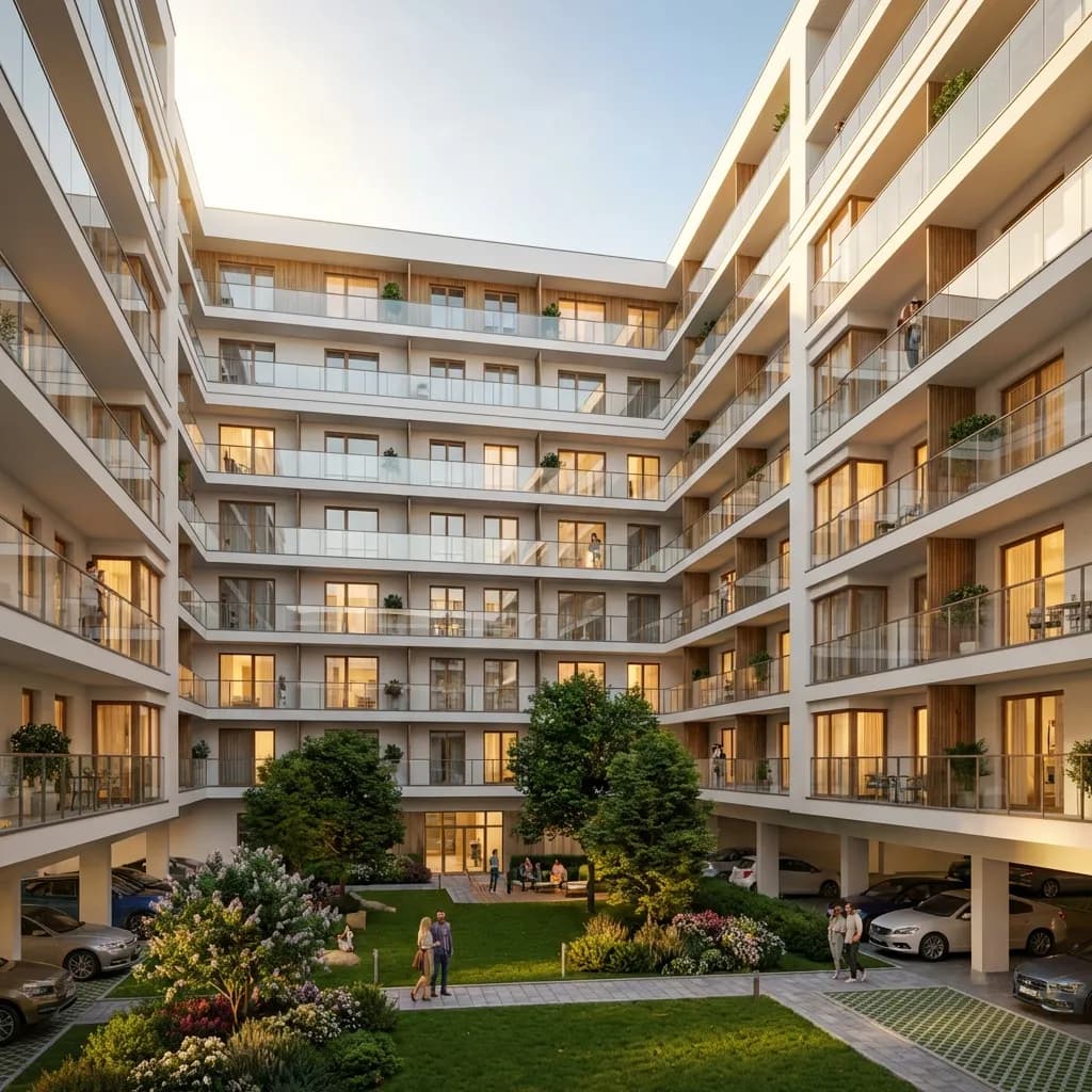 KI-Immobilien-Rendering für Immobilienmarketing Das Verkauft - result