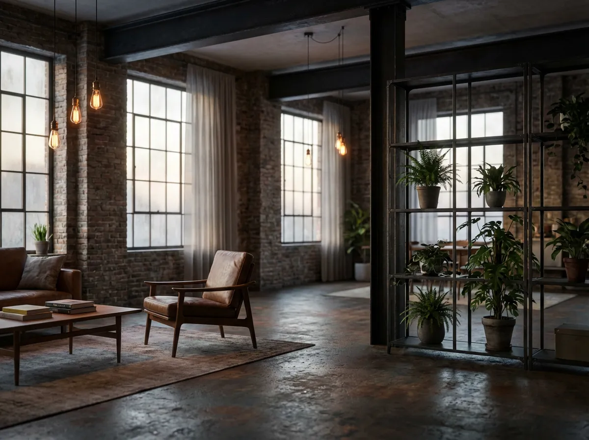 Industrial Loft Interior