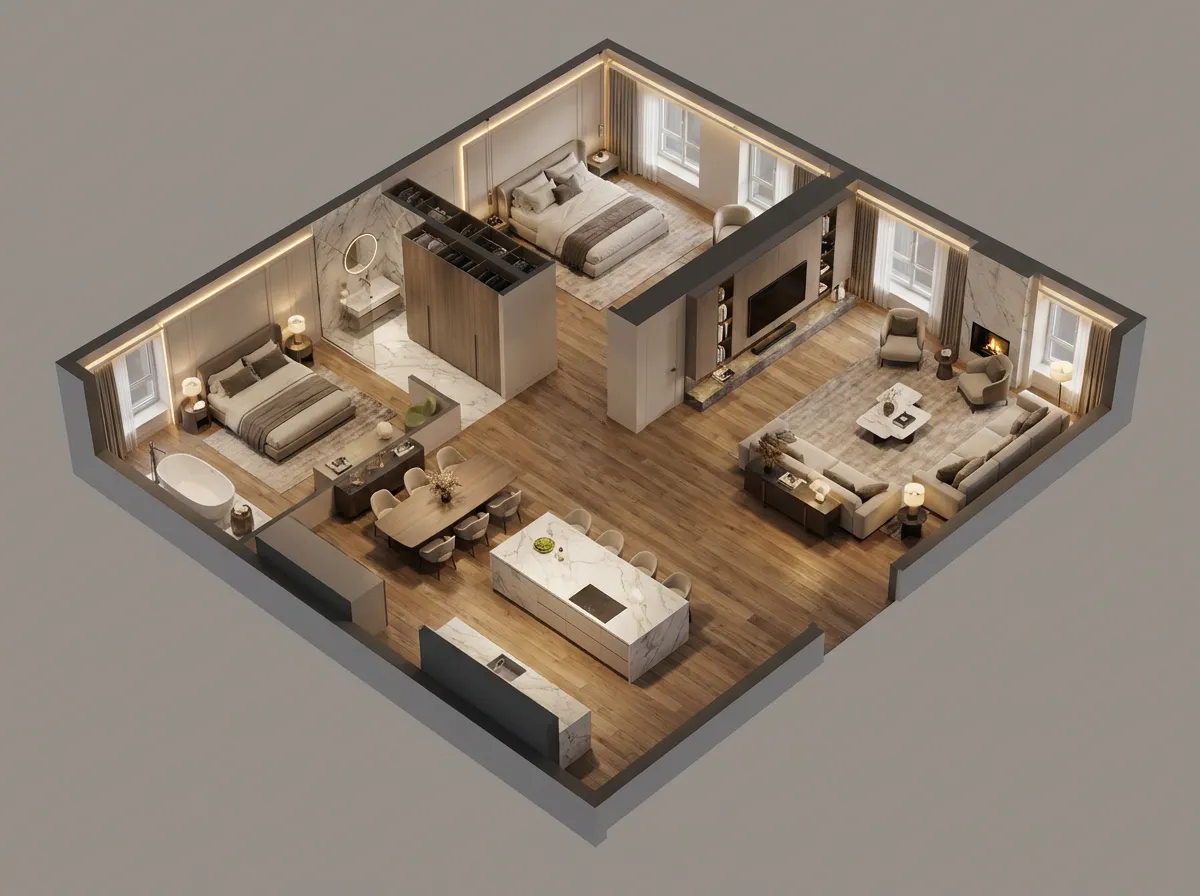 Floor Plan Visualization