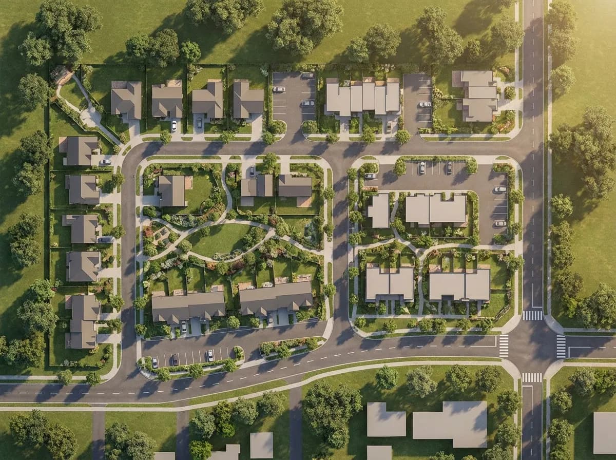 Site Plan Rendering