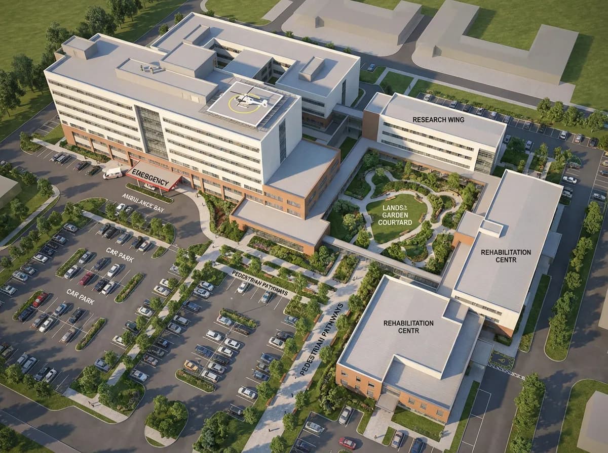 Commercial Campus Layout