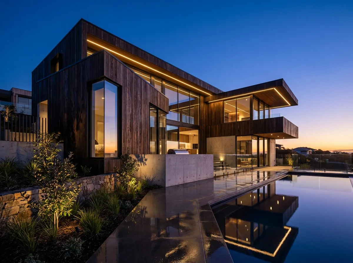 Exterior Twilight Scene