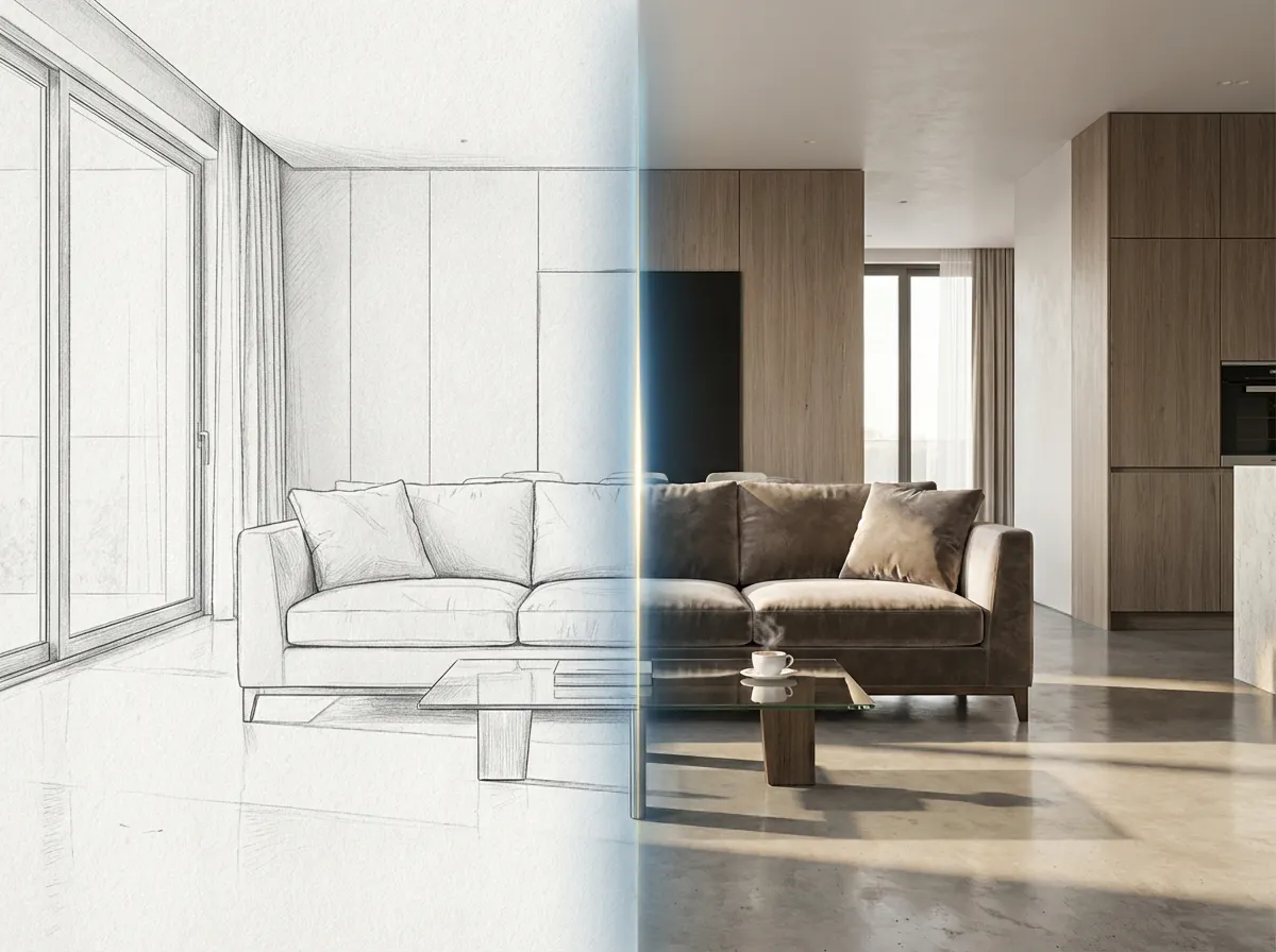 AI generated render