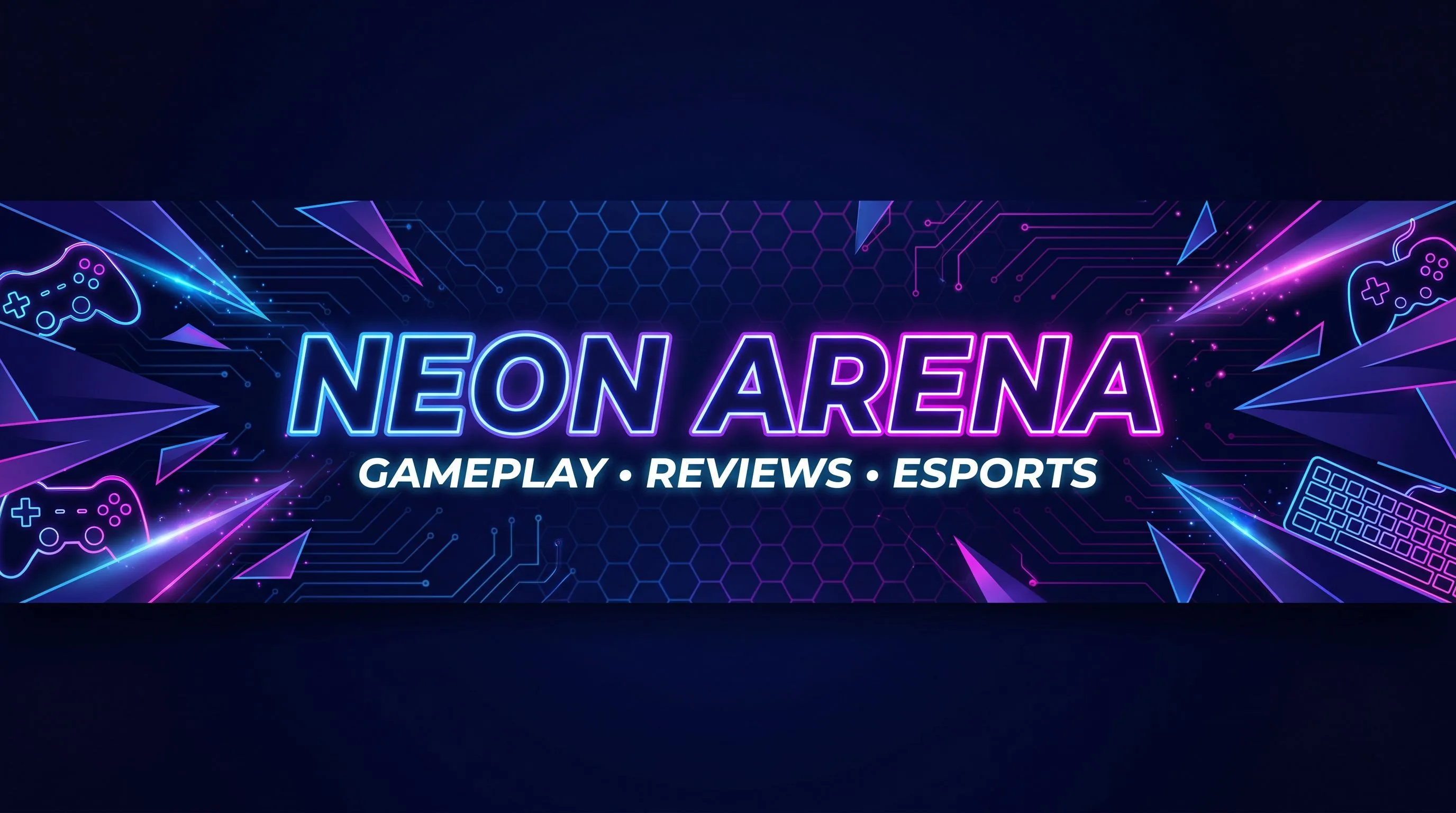 YouTube banner created with the Armox AI banner generator