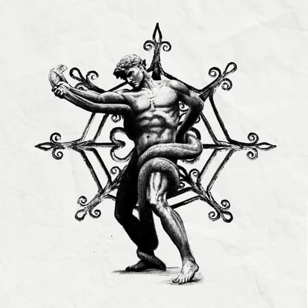 Tattoo design illustration