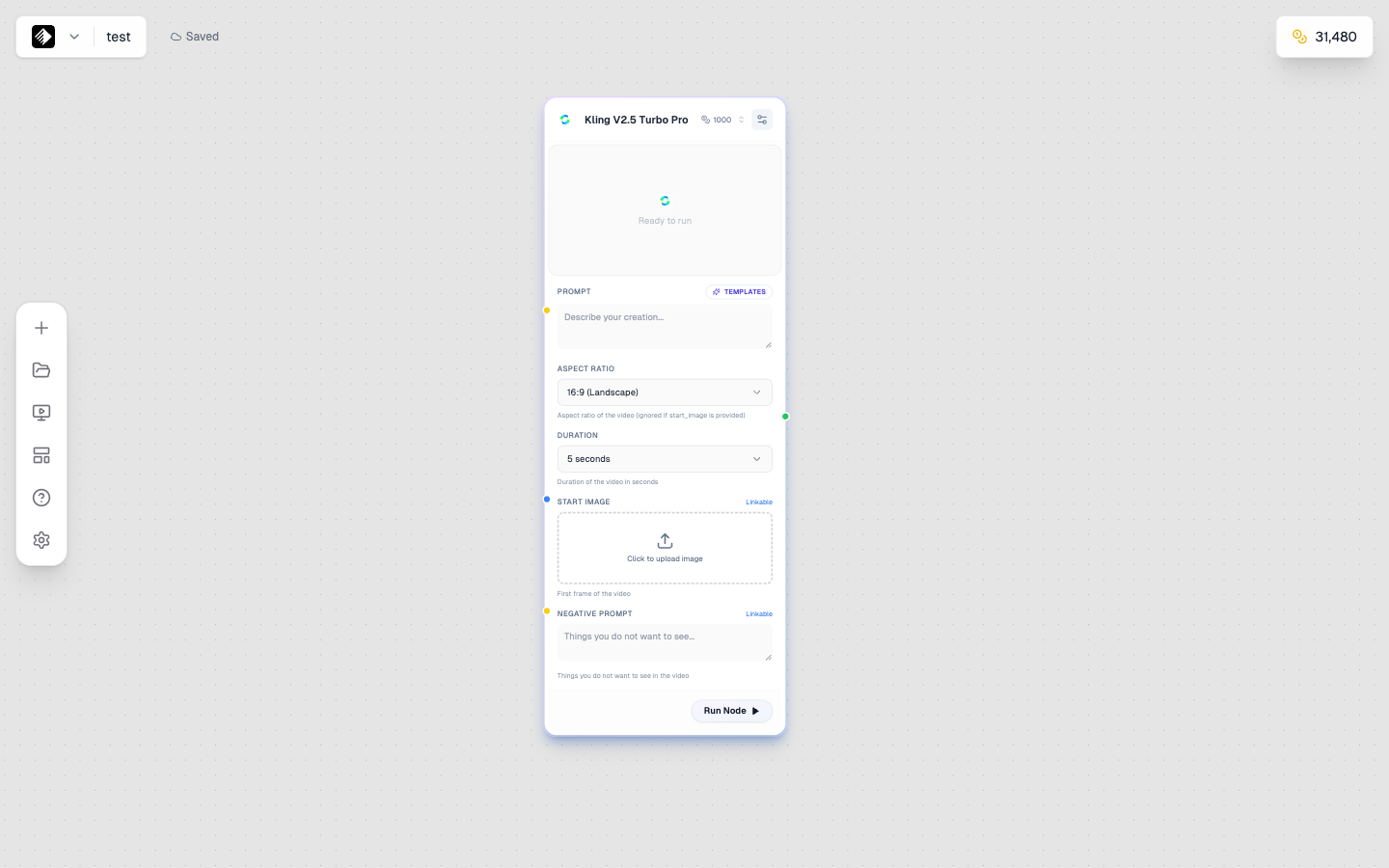 Video Node with Kling